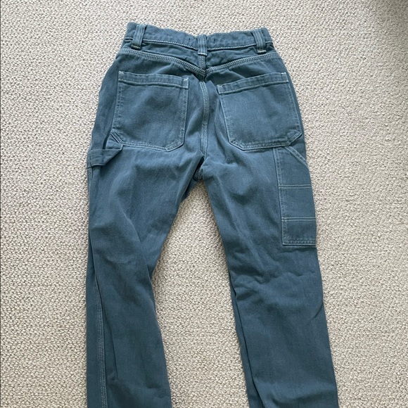 Cyan cargo pants - Picture 2 of 3